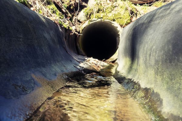 Drainage Swale Installation in Everett