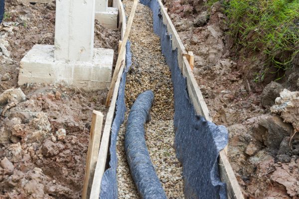 French Drain Installation in Everett