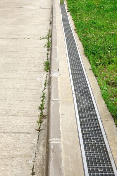 Concrete Drain Installation in Everett